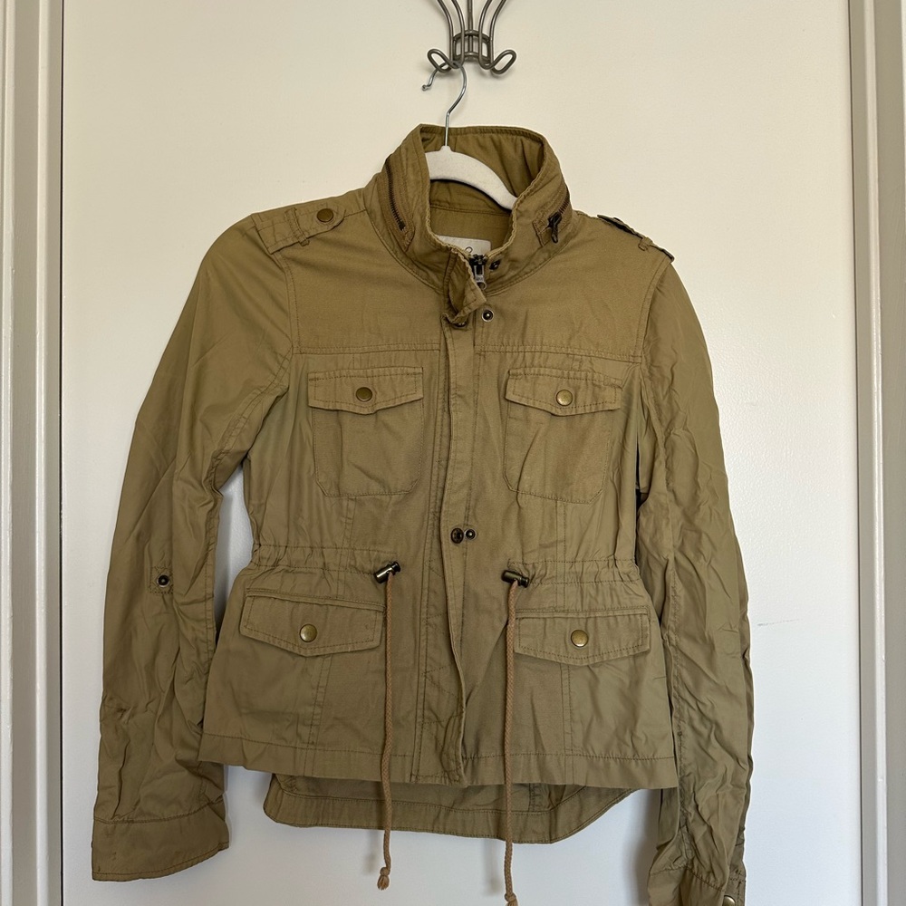 American Rag light tan utility-style jacket